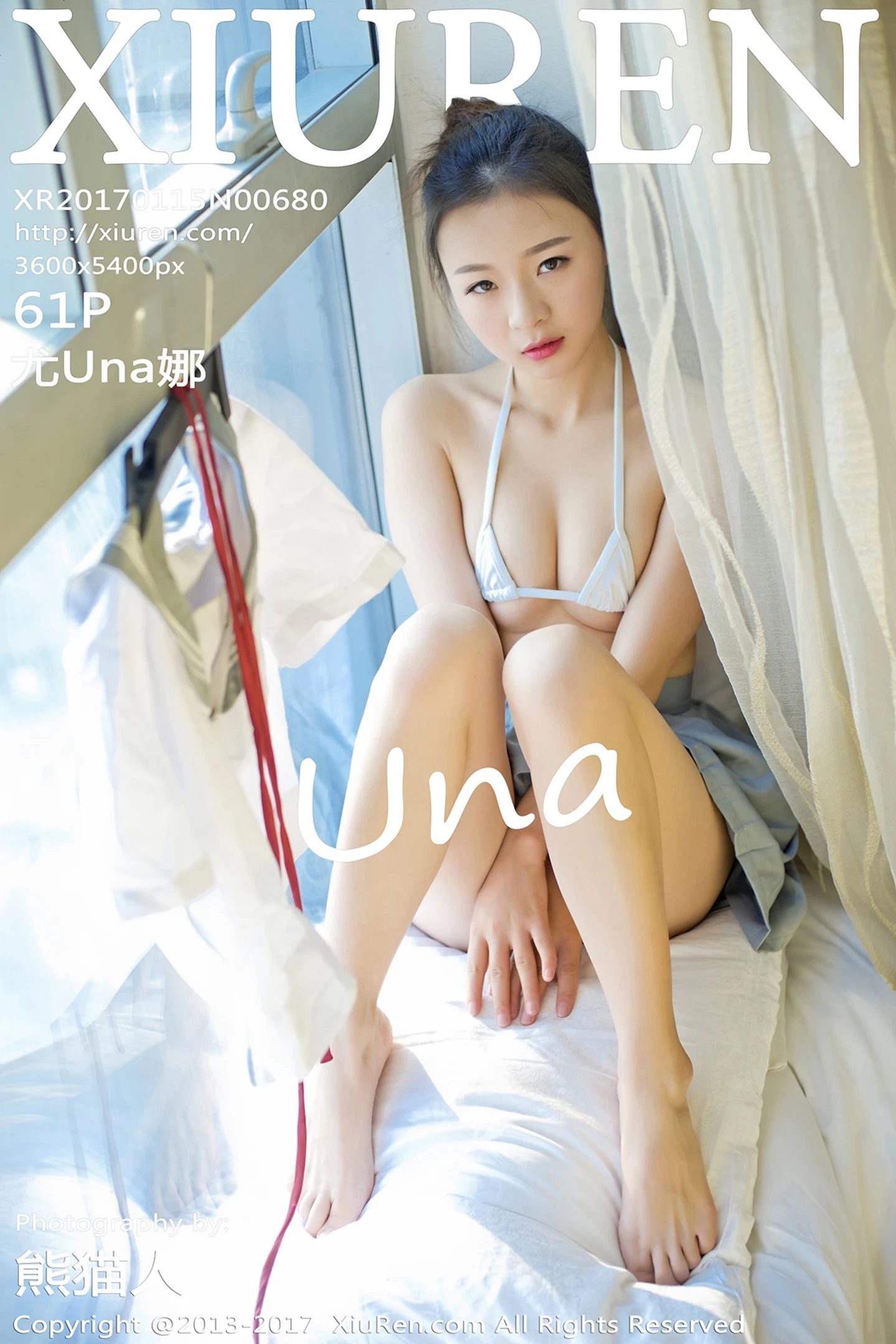 [XiuRen秀人网]No.680_羌族小美女尤Una娜性感白色三点式内衣秀完美身材迷人写真61P-秀人网 - XiuRen.Xyz